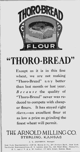Thoro Bread Arnold Milling Co